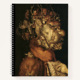 The Four Elements: Earth - Giuseppe Arcimboldo Notizbuch