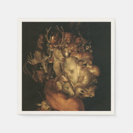 The Four Elements: Earth - Giuseppe Arcimboldo Serviette