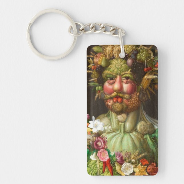 The Four Seasons: Vertumnus - Giuseppe Arcimboldo Schlüsselanhänger (Vorderseite)