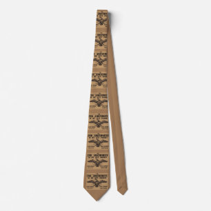 THE FOURTH AMENDMENT IS MY GUN PERMIT NECK TIE KRAWATTE