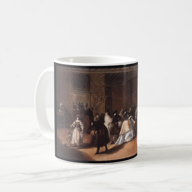 The Foyer – 1755 – Francesco Guardi Kaffeetasse (Vorderseite Links)