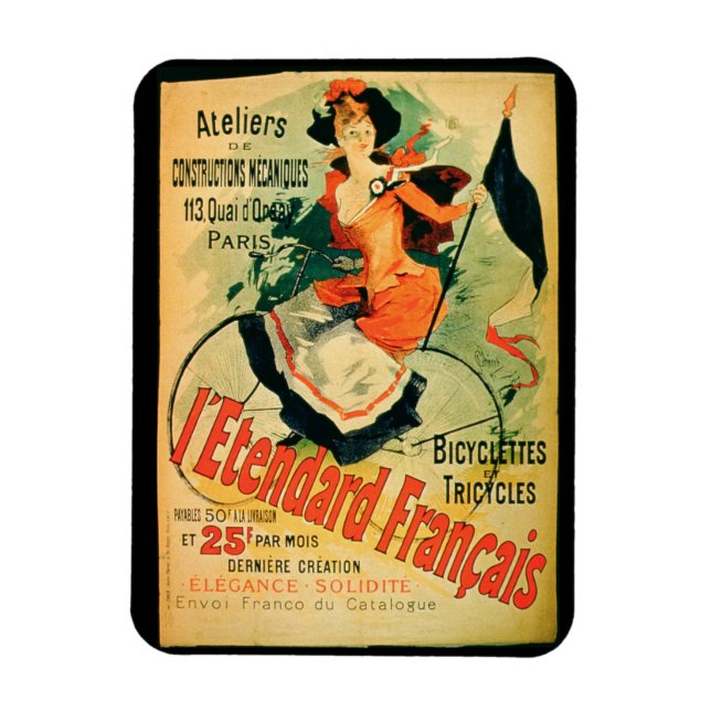 'The French Standard', Plakat für die 'Ate' Magnet (Vertikal)