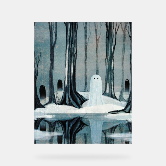 The Frozen Lake Acrylschild (Vorderseite)