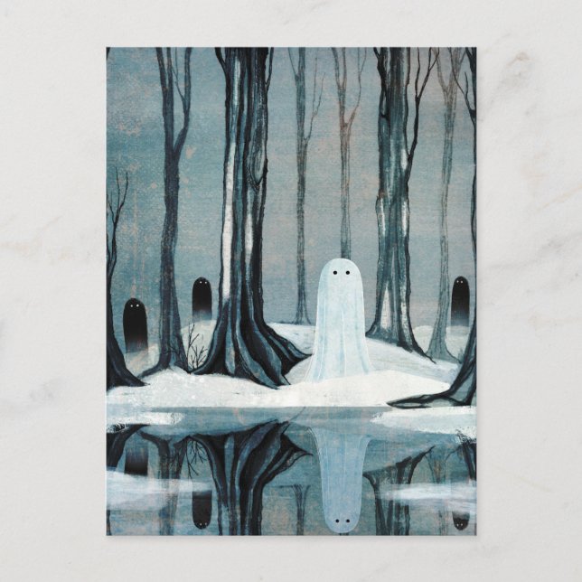 The Frozen Lake Postkarte (Vorderseite)