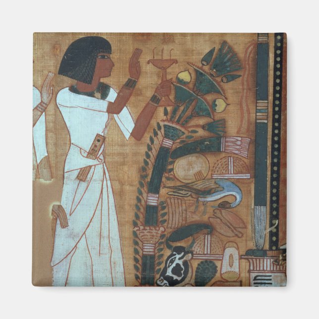 The Fumigation of Osiris, Seite aus dem Buch der Magnet (Vorne)
