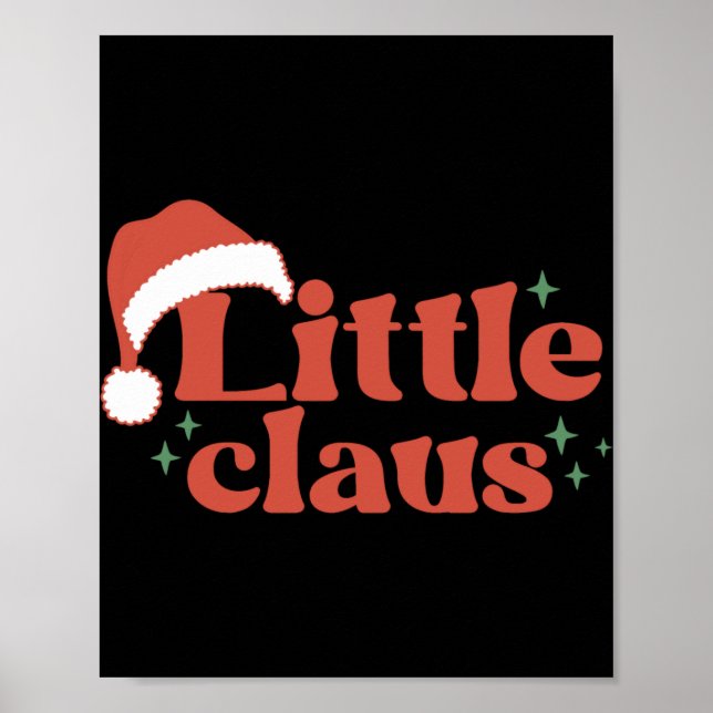 The Funny Family Little Claus T Shirt  Poster (Vorne)