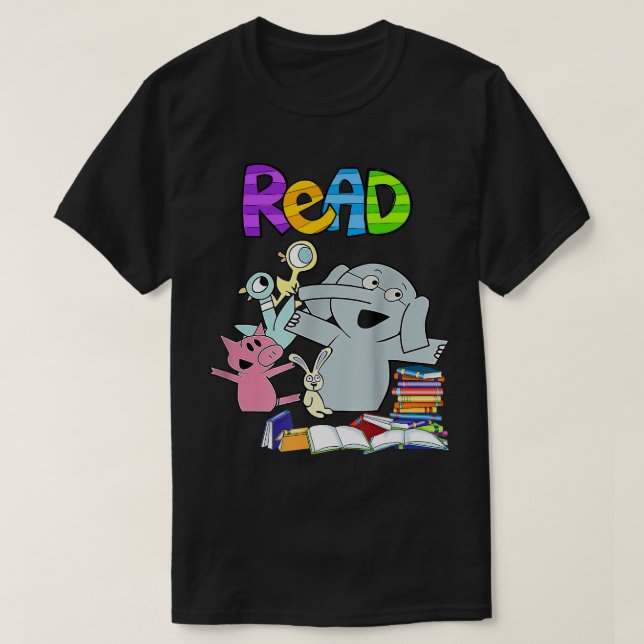 The Funny Teacher Library Lesen Sie das Buch Club  T-Shirt (Design vorne)
