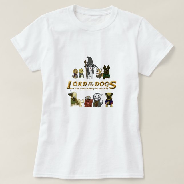 The Furrlowship of the Ring T-Shirt (Design vorne)