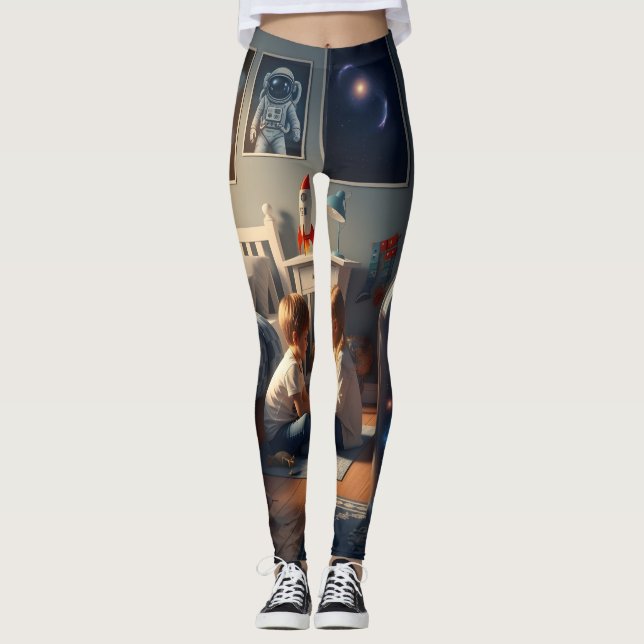 The Future Belongs to Us! Girls Leggings | Tights (Vorderseite)