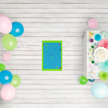 "The Galaxy at Play" (3' x 2' Outdoor) Area Rug