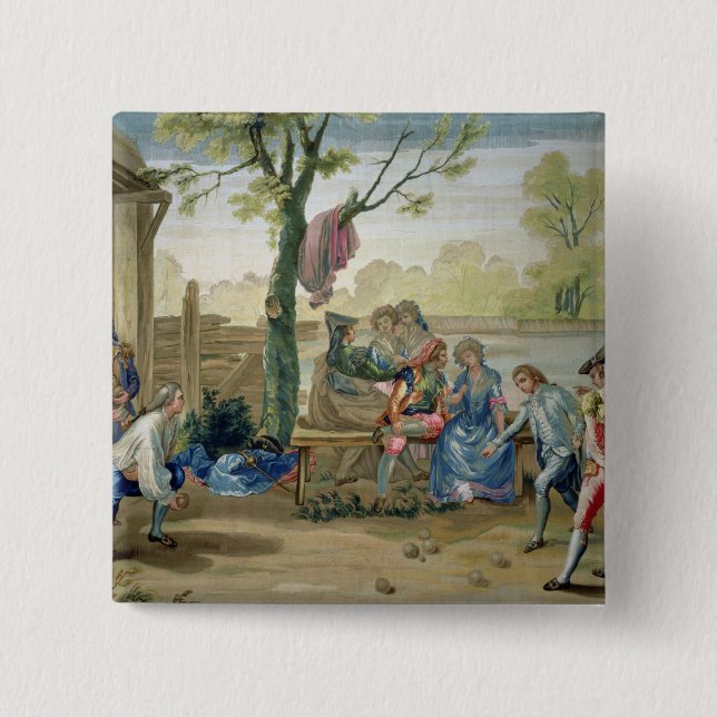 The Game der Schüsseln Button (Vorderseite)