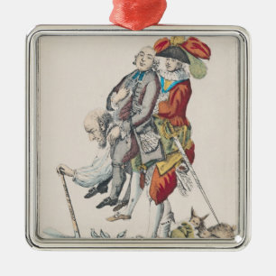 The Game muss bald beenden Silbernes Ornament