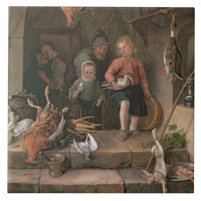 The Game-Speisekammer (Platte) Fliese (Vorderseite)