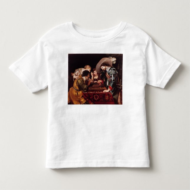 The Game von Backgammon Kleinkind T-shirt (Vorderseite)