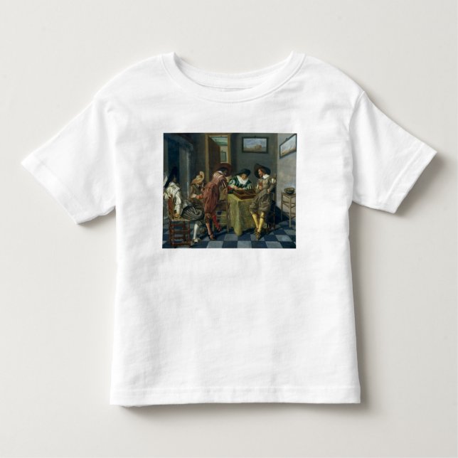 The Game von Backgammon Kleinkind T-shirt (Vorderseite)