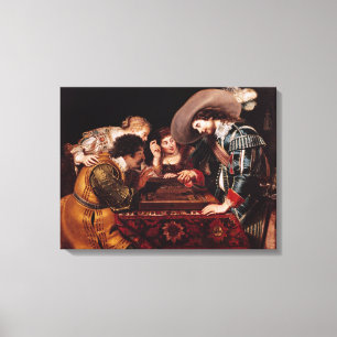 The Game von Backgammon Leinwanddruck