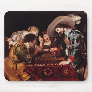 The Game von Backgammon Mousepad