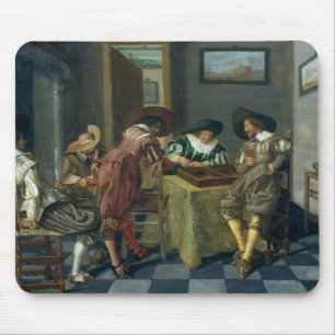 The Game von Backgammon Mousepad