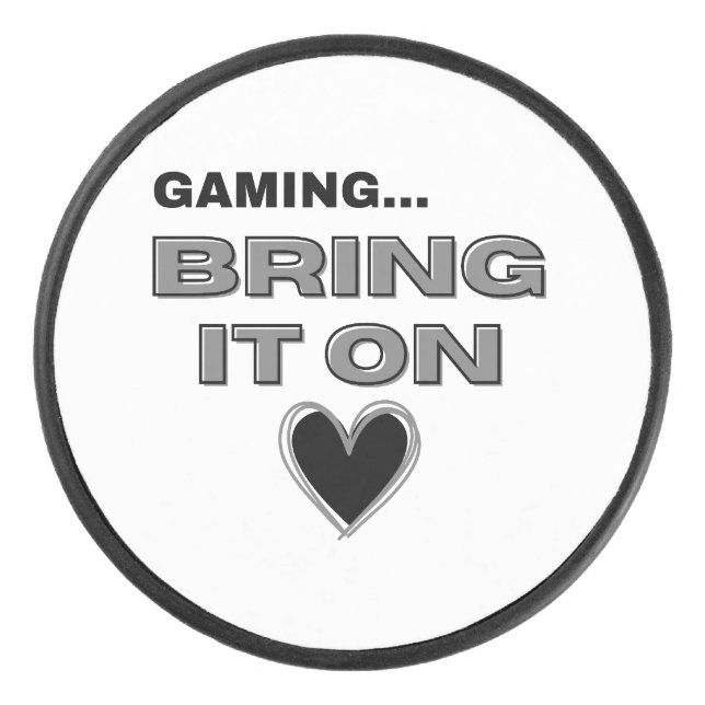 The Gamer  Eishockey Puck (Vorderseite)