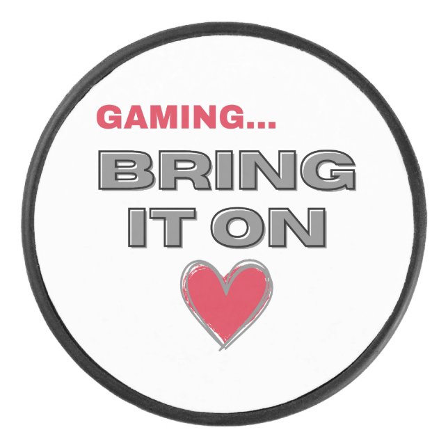 The Gamer  Eishockey Puck (Vorderseite)