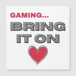 The Gamer Magnetic Card Magnetkarte