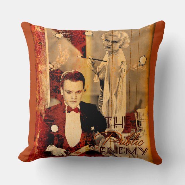 The Gangster's Blonde Girl Kissen (Vorderseite)