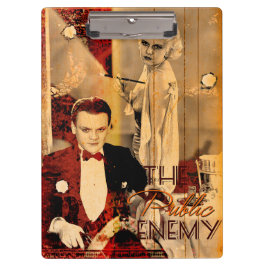 The Gangster's Blonde Girl Klemmbrett