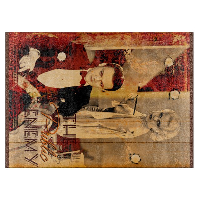 The Gangster's Blonde Girl Schneidebrett (Vorderseite)