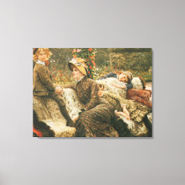 The Garden Bench James Tissot Kunst, Dichtung und  Leinwanddruck