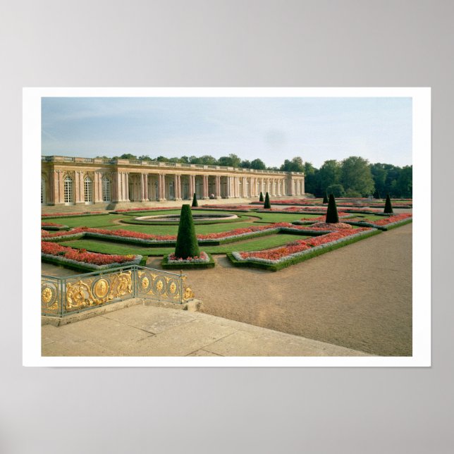 The Garden Facade of the Grand Trianon, 1687 (Foto Poster (Vorne)