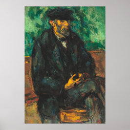The Gardener Vallier - Paul Cézanne Fine Art Poster