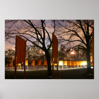 The Gates, NYC, Februar 2005 Poster