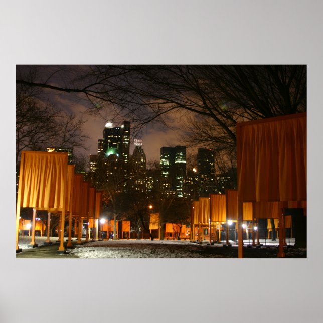 The Gates, NYC, Februar 2005 Poster (Vorne)