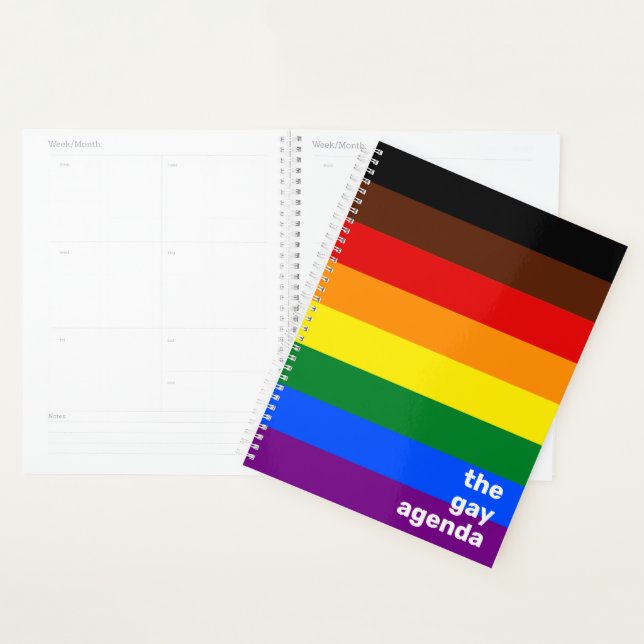 "The Gay Agenda" - Philadelphia-Flagge Planer (Anzeige)