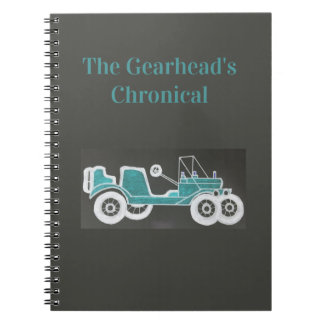 The Gearhead's Chronicle Notebook Journal Notizblock