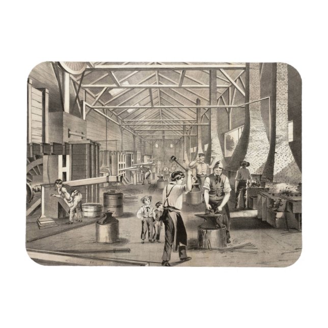 The Gebäude Interior of H.C. Redington & Company Magnet (Horizontal)