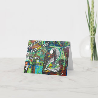The Genetic Bill Rights Painting #2 Card Karte