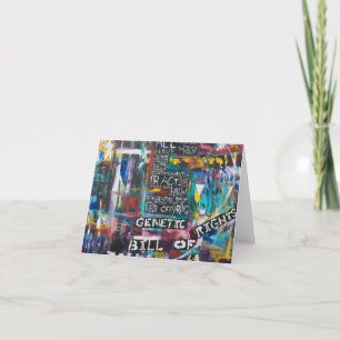 The Genetic Bill Rights Painting #5 Card Karte