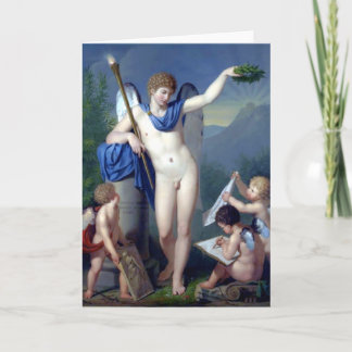 The Genius of Art Fine Art Greetings Card Karte