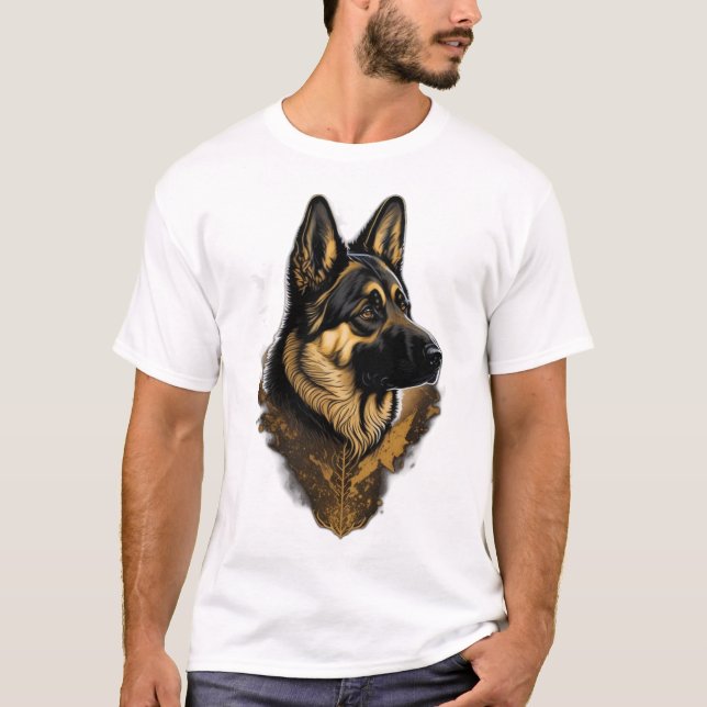 The German Shepherd 004  T-Shirt (Vorderseite)