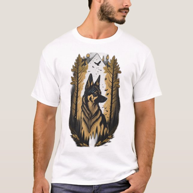 The German Shepherd 009  T-Shirt (Vorderseite)