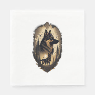 The German Shepherd 2008 Serviette
