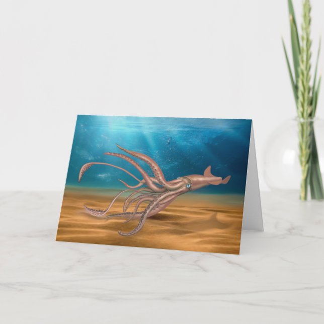 THE GIANT SQUID KARTE (Vorderseite)