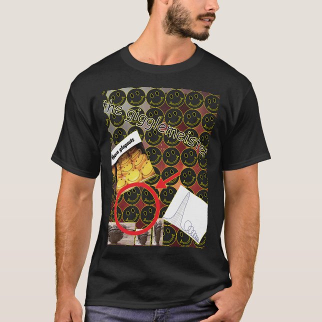 The Giggler retro T-Shirt (Vorderseite)