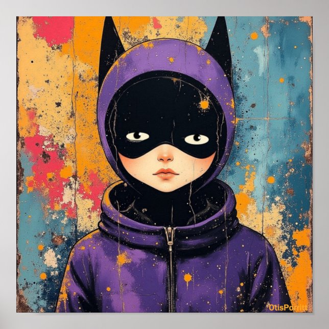 THE GIRL IN PURPLE POSTER (Vorne)