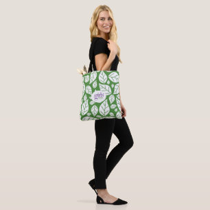 The Girls' School of Austin Leaf Design Tasche