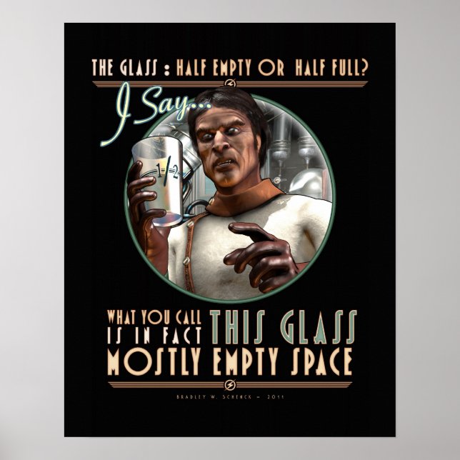 The Glass: Meist leerer Raum (16x20") Poster (Vorne)