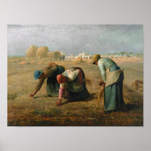 The Gleaners, 1857 Poster