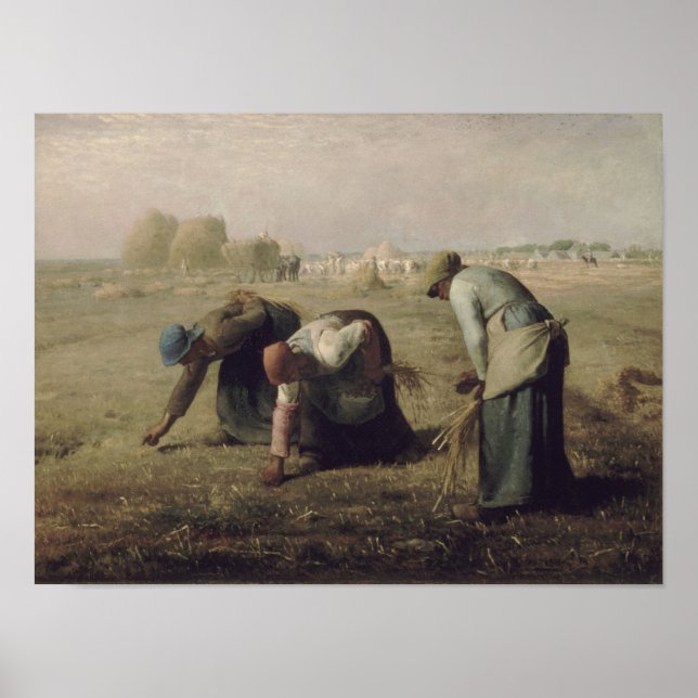 The Gleaners by Millet - Poster (Vorne)