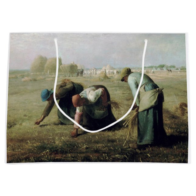 The Gleaners, Jean-Francois Millet, 1857 Große Geschenktüte (Vorderseite)